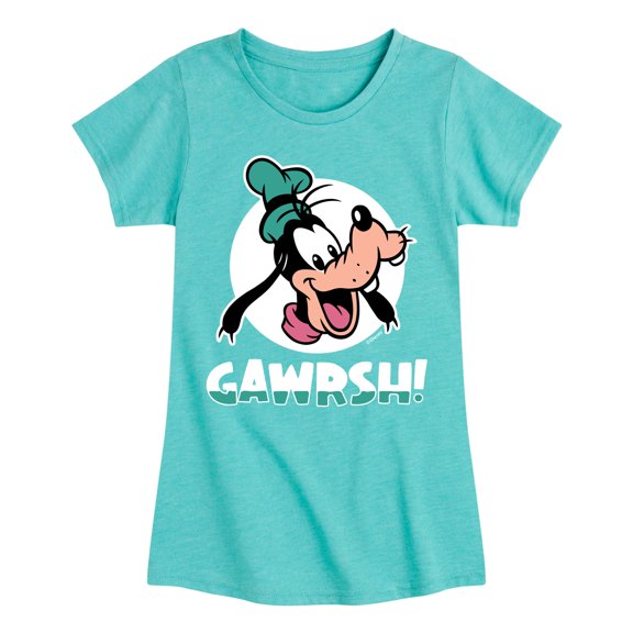 Mickey & Friends - Goofy Gawrsh - Toddler And Youth Girls Short Sleeve Graphic T-Shirt