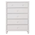 thumbnail image 3 of Topline Home Furnishings White Clothes Chest, 3 of 4