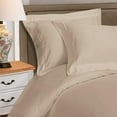 thumbnail image 5 of BNM Egyptian Cotton Duvet Cover Set, Full/ Queen, Tan, 5 of 6