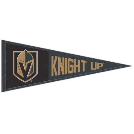 WinCraft Vegas Golden Knights 13 x 32 Retro Logo Wool Pennant