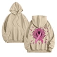 thumbnail image 5 of Godom Hoodies for Women Long Sleeve Drawstring Hooded Sweatshirts Womens Fall Winter Ribbon Oversized Hoodie with Pockets, 5 of 5