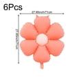 thumbnail image 2 of Jiibva 6Pcs/Set Daisy Balloons Candy Colored Flower Balloon Fresh Style Aluminum Film Balloons Cute Balloons Photo Prop Decorations, 2 of 7