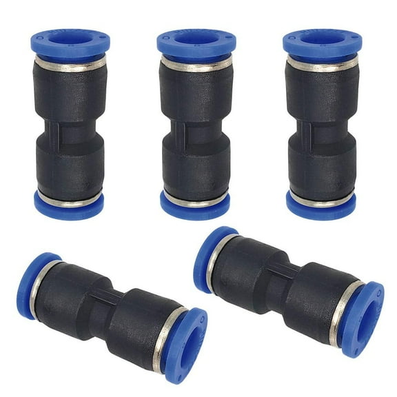 Quick Connect Tube Fitting 5/16 or 8mm – Push to Connect Fitting (5)