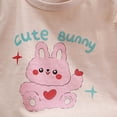 thumbnail image 4 of CAICJ98 Toddler Baby Summer Clothes for Girls 3 6 12 18 24 Months 2T 3T 4T 5T Girls Outfits 2Pcs Sleeveless Cartoon Print Tank Tops & Shorts Sets Cotton (Yellow,3-4 Years), 4 of 4