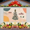 thumbnail image 5 of Kezqiaxn Outdoor Christmas Decorations, 240x210cm Christmas Garage Door Cover, Merry Christmas Backdrops for Photography Xmas Tree Christmas Garage Banner Hanging Cloth Party Decoration, 5 of 5