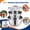 26cm/10.24in, variant on Stainless Steel Grater Bowl 3-in-1, Multifunctional Kitchen Strainer with Vegetable Cutter Drain Basket and Cheese Grater for Rinsing Draining Mixing