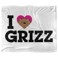 thumbnail image 2 of We Bare Bears Heart Grizz Officially Licensed Silky Touch Super Soft Throw Blanket 50' x 60', 2 of 6