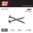 thumbnail image 3 of Tornillos Grip-Rite PTN158S1, 4,13 cm, grises, 153 unidades, 3 of 9