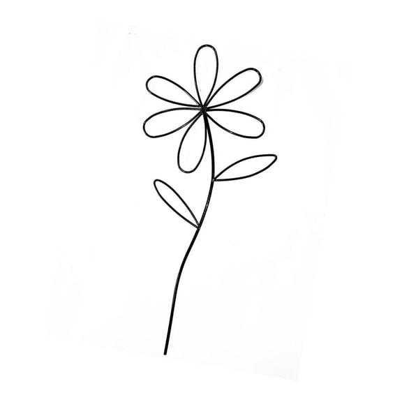 yotijay DIY Climbing Trellis Plant Cage Flower Shape Houseplant Accessories Potted Plant L