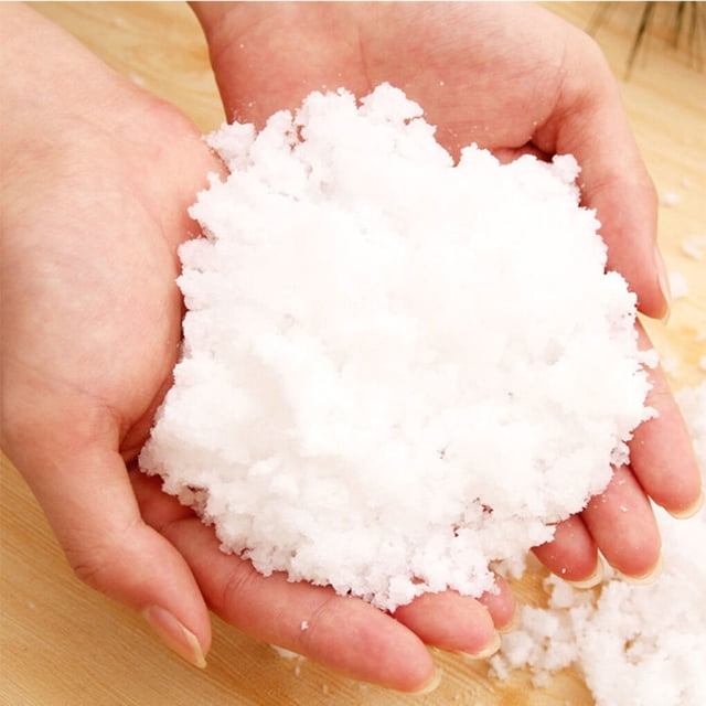 tredstone Instant Snow Powder Artificial Inflatable Snowflake Absorbant Magic Prop Chirstmas Decor Kid Toy