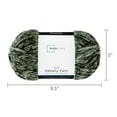 thumbnail image 5 of Mainstays Soft Velvety Yarn, 315 yd, Deep Thyme, 100% Polyester, Pack of 4, 5 of 5