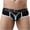 Black, variant on Hicidod Swimming Briefs for Men Fashion Printed Lightweight Bikini Swimwear Sexy Low Rise Sports Surfing Beach Mens Swimsuit