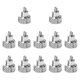 thumbnail image 4 of 12 tornillos de placa de abrazadera para prensatelas, tornillos de fijación de pasador de fácil instalación Longitud de rosca 35 mm, 4 of 9