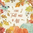 thumbnail image 2 of Grove, Beth 12x12 Black Ornate Wood Framed with Double Matting Museum Art Print Titled - Falling for Fall III, 2 of 4