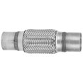 thumbnail image 1 of Double Braided Exhaust Flex Pipe, Stainless Steel Flexible Universal Exhaust Flex Pipe  For Car For Truck ANGGREK Double Braided Exhaust Bellow, 1 of 8