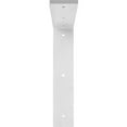 thumbnail image 3 of Ekena Millwork 2"W x 10"D x 10"H Hamilton Steel Bracket, Hammered White, 3 of 11