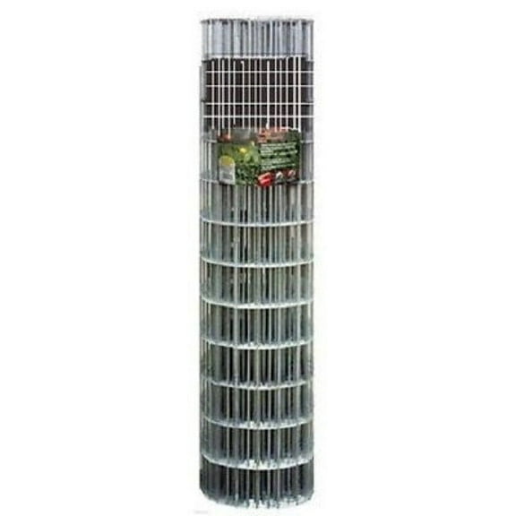 Midwest 309302A 30" x 10' 16 Gauge Galvanized Cage Wire 1" x 1/2" Mesh Fencing - Quantity of 3