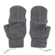 thumbnail image 5 of Guantes calefactables sin dedos Manoplas USB Guantes calefactables de doble cara para computadora portátil Manoplas grises, 5 of 10