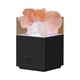 thumbnail image 1 of Lámpara de moderna Proyección de cristal natural que Negro Zulema Lámpara de sal del Himalaya, 1 of 8