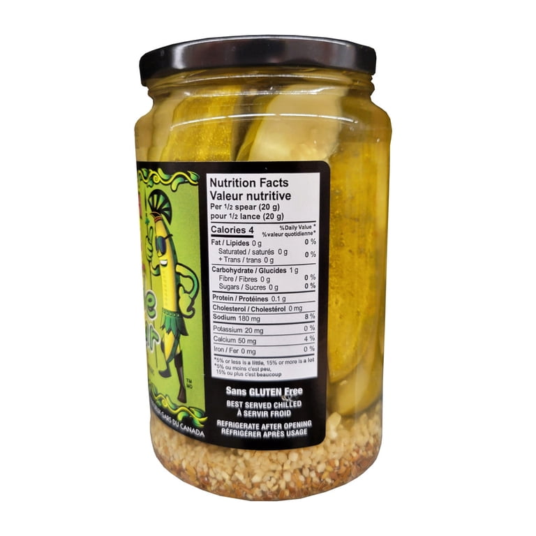 Matt & Steve's The Extreme Pickle Spears, Garlic & Dill Pickles