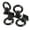 Black, variant on Stainless Steel T Slot Eye Bolt T Track Mount Tie Down Rings, Universal for Roof Luggage Racks, Truck Compartments, and More