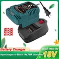 thumbnail image 1 of Cargador mini repuesto auto p/ Bosch 18V PBA Sist. Hogar y Jardín batería, carg. rápido portátil p/ auto, tamaño 1/3 del carg. Bosch p/ enchufe encendedor de cigarrillos (solo p/ batería 18V), 1 of 5
