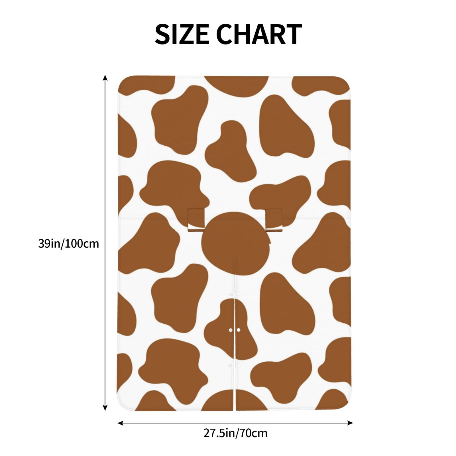 Car Seat Cover Baby - cute brown cow print Breathable Infant Car Seat Cover for Baby Carseat, Lightweight Comfort Baby Essentials Must Haves Newborn Stuff for Girl Boy