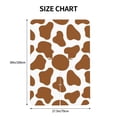 thumbnail image 2 of Car Seat Cover Baby - cute brown cow print Breathable Infant Car Seat Cover for Baby Carseat, Lightweight Comfort Baby Essentials Must Haves Newborn Stuff for Girl Boy, 2 of 7