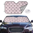thumbnail image 2 of Fotbe Cute Cupcake Car Windshield Sunshade | Sun Visor Protector Front Window Shade, Keeps Out UV Rays, Keeps Your Vehicle Cool-Medium, 2 of 7