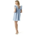 thumbnail image 2 of Jessica Simpson Women's Baby Doll V Neck Dress, 2 of 4