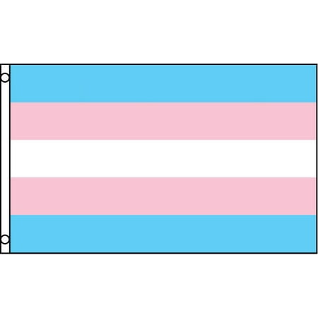 Transgender LGBT Polyester 3x5 Foot Flag Gay Pride Lesbian Bisexual Banner LBGTQ