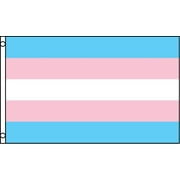 Transgender LGBT Polyester 3x5 Foot Flag Gay Pride Lesbian Bisexual Banner LBGTQ