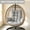 Light Grey, variant on Y YUNHSOM Egg Chair Cushion, Thickened Replacement Basket Seat Cushion, High Elastic Filling, Wear-Resistant Breathable, Only Cushion for Indoor Outdoor Hanging Egg Chair