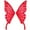 Beige, variant on KHONTS 1 Pair 3D Embroidery Large Angel Wing Applique Lace Trim Sewing Patch for Wedding Bridal Dress Clothes Decor Craft Sewing Accessories DIY Garment Dress Supplies Light Blue One Size