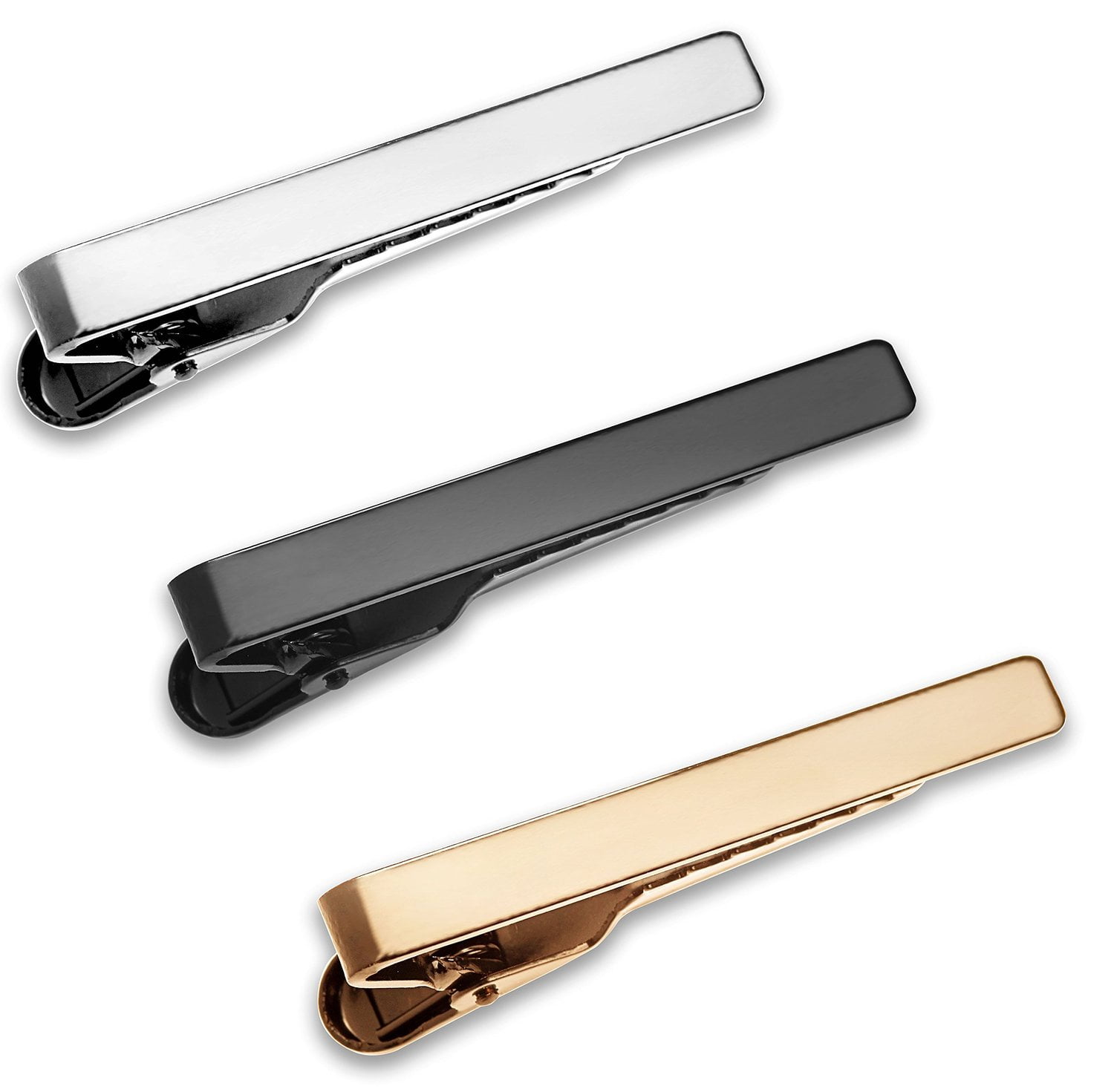University of Arizona-Brushed Metal Tie Clip-Silver