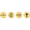 thumbnail image 2 of Darling Souvenir Baptism Theme&nbsp;Stickers Pack of 190 Pcs Candy&nbsp;Chocolate Labels-Glitter Gold, 2 of 2