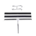 thumbnail image 1 of Stainless Steel Shower Wiper 31cm With Wall Hanger 2 Silicone, 1 of 4