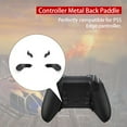 thumbnail image 3 of Deyuer 4Pcs Controller Back Paddle Matte Finish Easy Installation Interchangeable Controller Replace Accessories Handle Metal Back Key Perfectly Compatible for PS5 Edge Controller,Red, 3 of 8