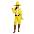 thumbnail image 2 of Disguise Adult Curious George Man in the Yellow Hat Costume - Size Small/Medium, 2 of 3
