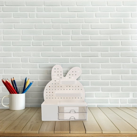 ADDHAT Organizador De Escritorio Con De Y Cajones Plásticos Para Oficina En Casa