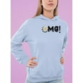 thumbnail image 2 of Omg Daisy Yellow Hoodie Women -Image by Shutterstock, Female Large, 2 of 4