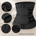 thumbnail image 6 of Waist Trainer Belt, Spandex Tummy Control Shaper Wrap, Breathable Waist Cincher with Underbust Support, Comfortable Body Shaping Belt for Daily Wear and Layered Outfits, 6 of 7