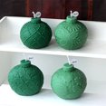 thumbnail image 5 of Molde para velas con forma de bola de Navidad a rayas, forma geométrica, espiral, ondas, vela perfumada, molde de yeso, moldes de silicona de resina, herramientas para tartas DIY, 5 of 5