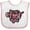 White and Pink, variant on Inktastic Aunt Funny Niece Girls Baby Bib