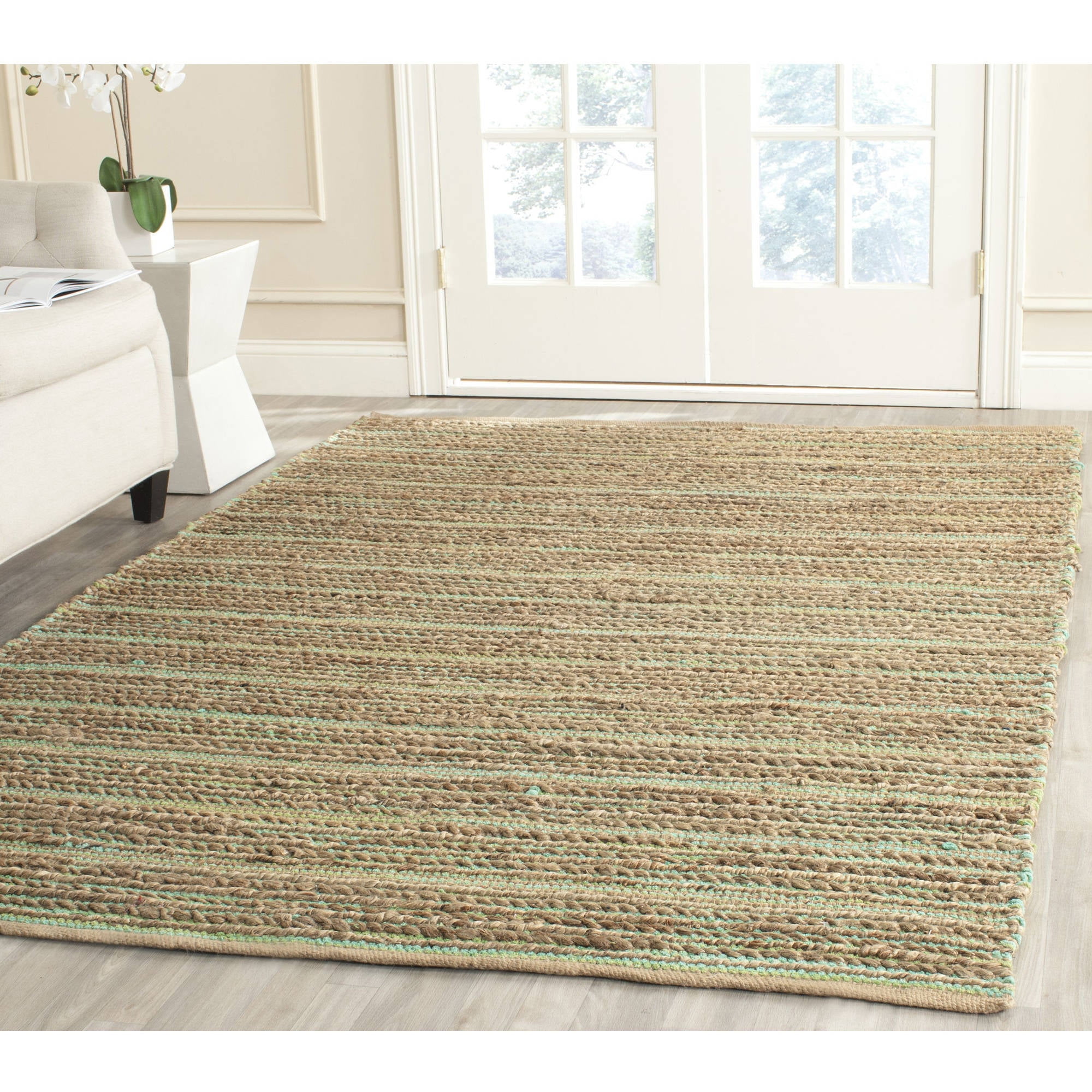 Safavieh Cape Cod Isabella Braided Stripes Area Rug or Runner Walmart