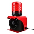 thumbnail image 1 of Bocina de advertencia, 12-24 V, industrial, resistente al agua, alarma visual y audible, sirena de alarma contra incendios fabricada con cuidado, 1 of 9