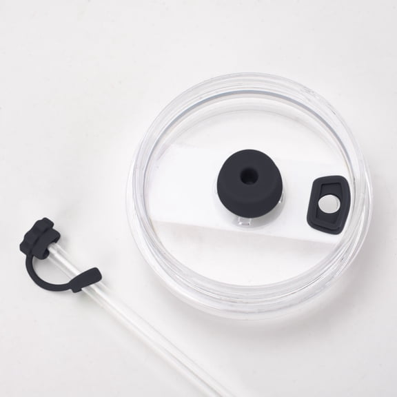 Leak-proof Silicone Straw Hat Cover - Universal Fit for 10mm Straws - Reusable for Ice Cups, Travel Mugs & Daily Use