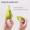 thumbnail image 3 of Makeup Sponge Holder, Avocado-Shape Silicone Beauty Make Up Blender Case with Hanging Rope for Travel, Avocado Avocado Avocado, 3 of 5