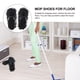 thumbnail image 5 of 1 par de pantuflas de trapeador, pantuflas de barrido prácticas, pantuflas para el hogar, pantuflas de trapeador, 5 of 6