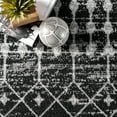 thumbnail image 3 of nuLOOM Moroccan Blythe Runner Rug, 2' 6" x 18', Black, 3 of 9